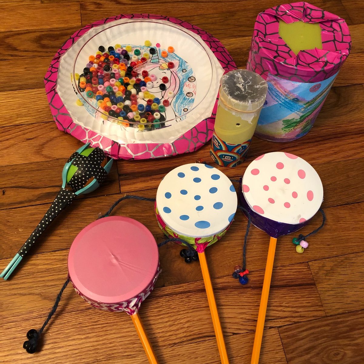 How to Create Homemade DIY Spin Drum Instrument Craft for Kids Fun
