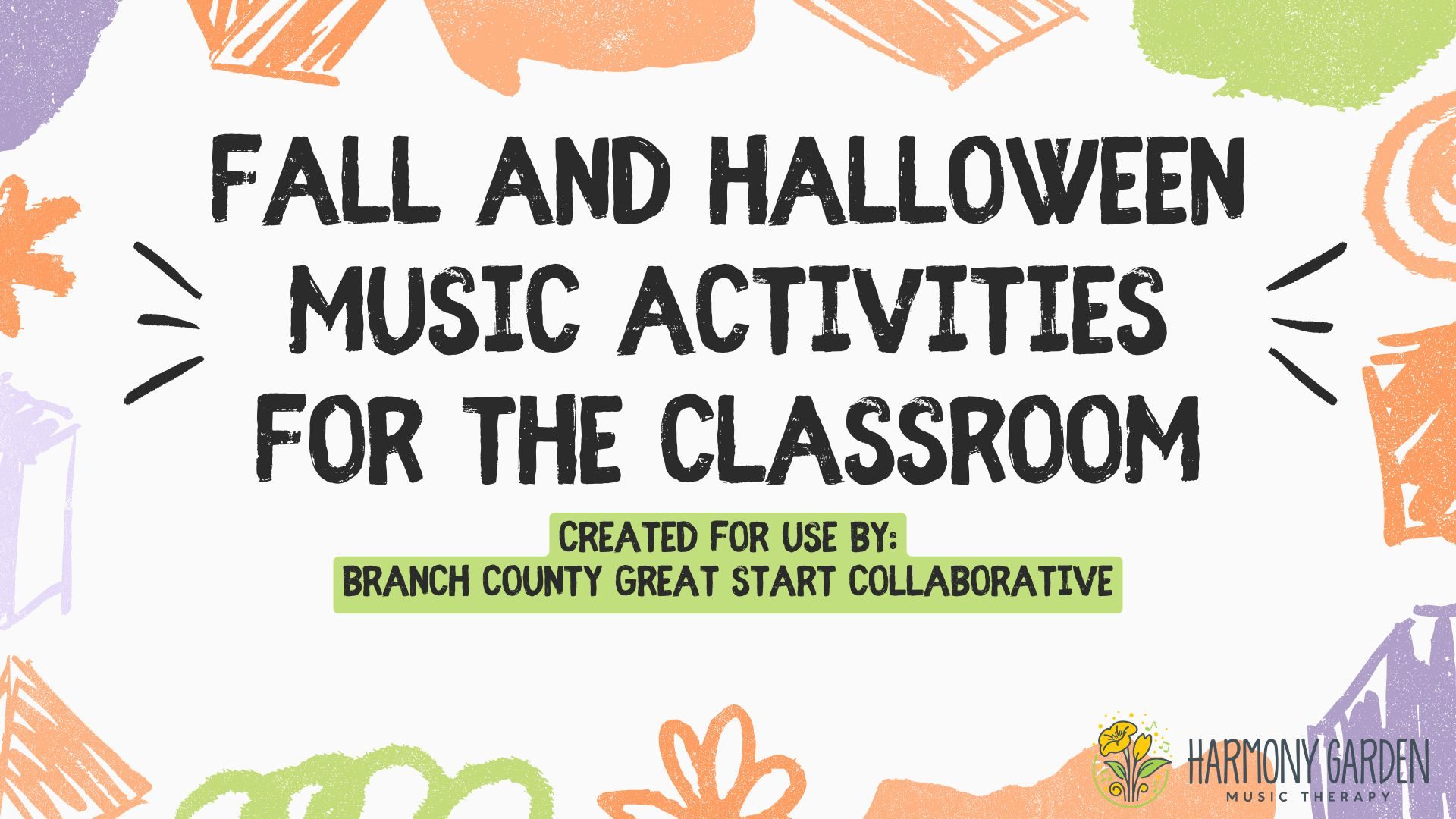 Fall and Halloween - Music Activities for the Classroom