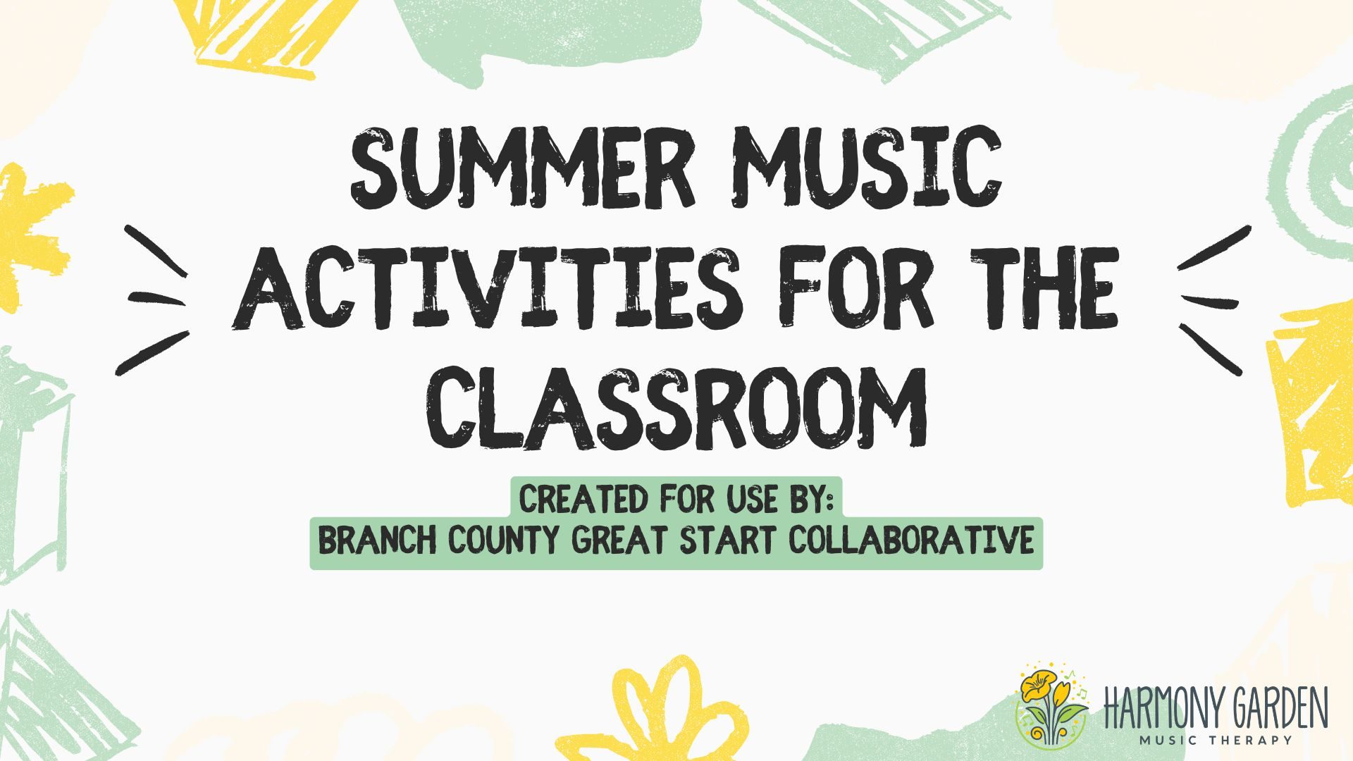 Summer - Music Activities for the Classroom